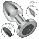 INTENSE - PLUG ANAL 10 VIBRATIONS MÃTAL AVEC TÃLÃCOMMANDE L